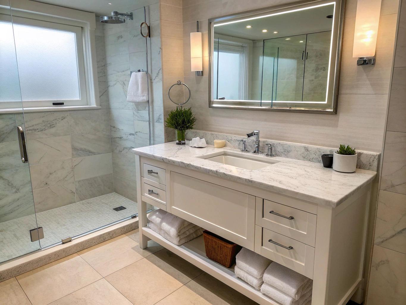 Bathroom Staging